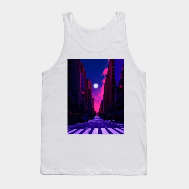 Acid Dream in New York Tank Top by funglazie